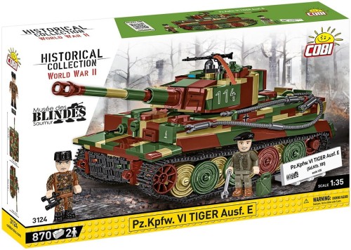 Cobi Klocki Klocki Pz.Kpfw. VI Tiger Ausf. E 870 klocków