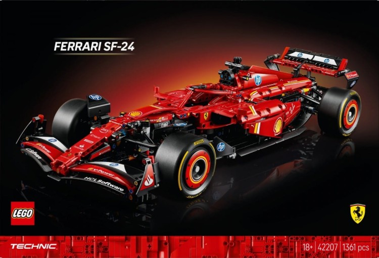 LEGO Klocki Technic 42207 Bolid F1 Ferrari SF-24