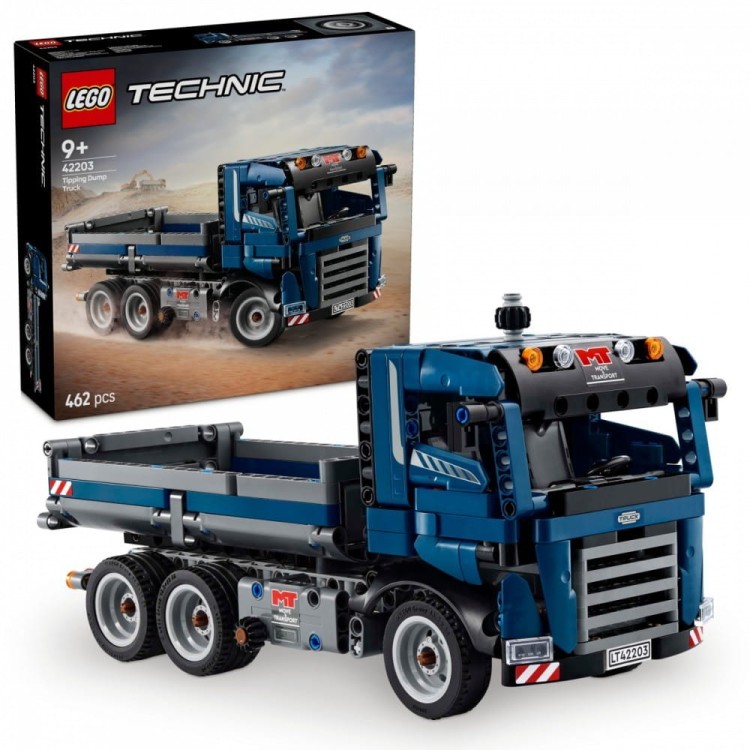 LEGO Klocki Technic 42203 Wywrotka z przechylaną skrzynią