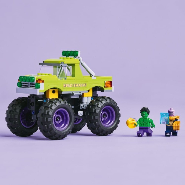LEGO Klocki Super Heroes 76312 Monster truck Hulka kontra Thanos