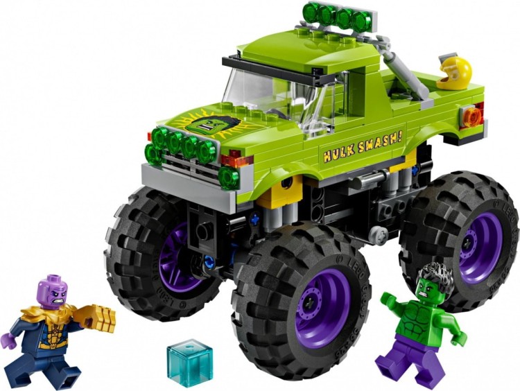 LEGO Klocki Super Heroes 76312 Monster truck Hulka kontra Thanos