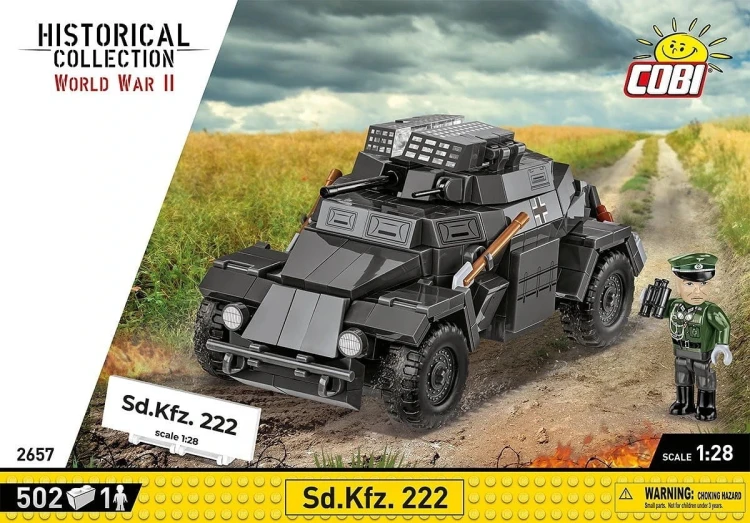 Cobi Klocki Klocki Sd.Kfz 222 502 klocki
