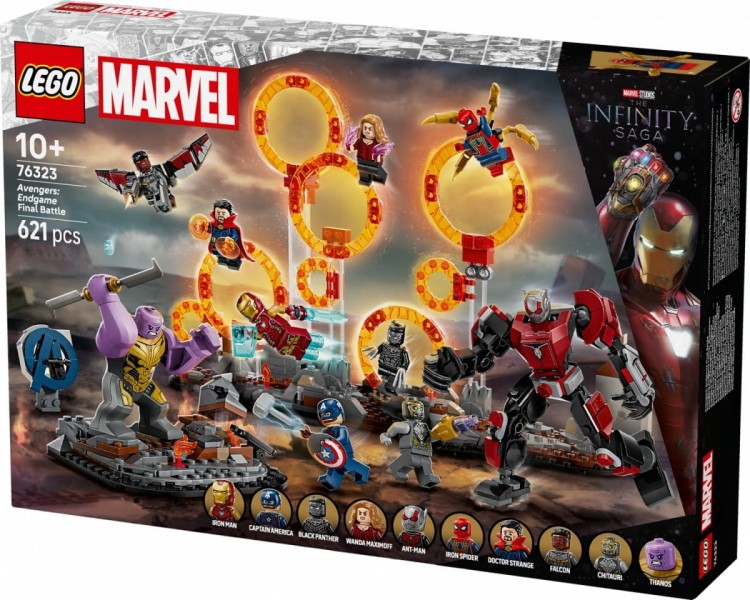 LEGO Klocki Super Heroes 76323 Avengers: Koniec gry - ostateczna bitwa