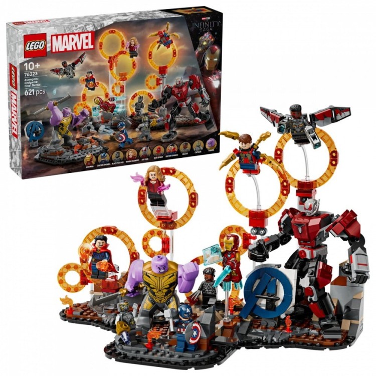 LEGO Klocki Super Heroes 76323 Avengers: Koniec gry - ostateczna bitwa
