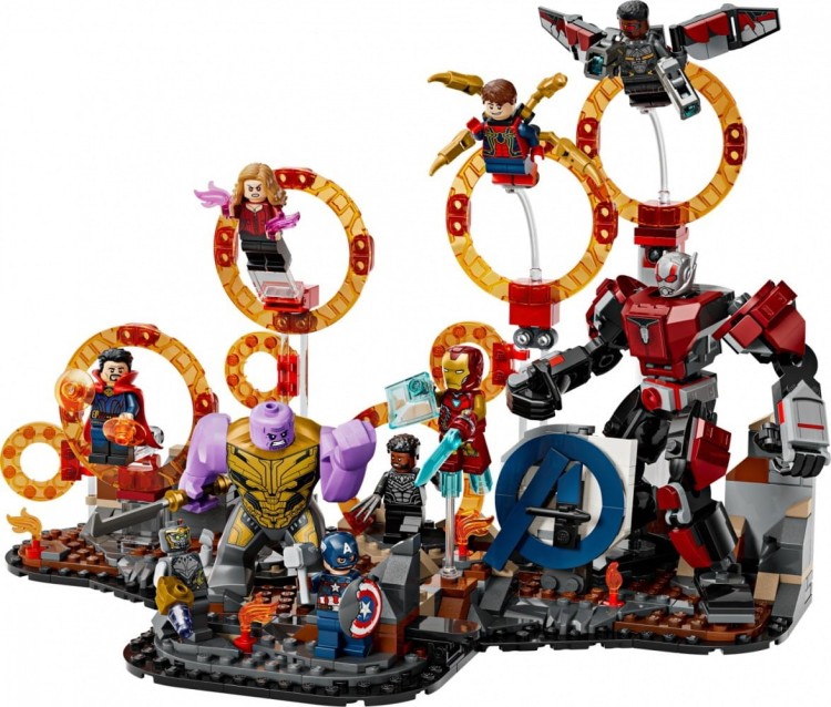 LEGO Klocki Super Heroes 76323 Avengers: Koniec gry - ostateczna bitwa