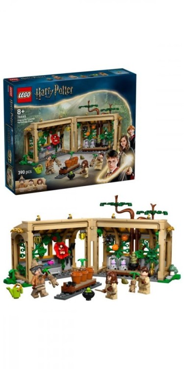 LEGO Klocki Harry Potter 76445 Zamek Hogwart: zajęcia z zielarstwa