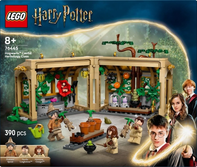 LEGO Klocki Harry Potter 76445 Zamek Hogwart: zajęcia z zielarstwa