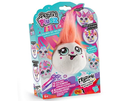 Epee Maskotka Projekt Plusz Fryzurki - Zestaw z ręcznym aerografem Iskierka