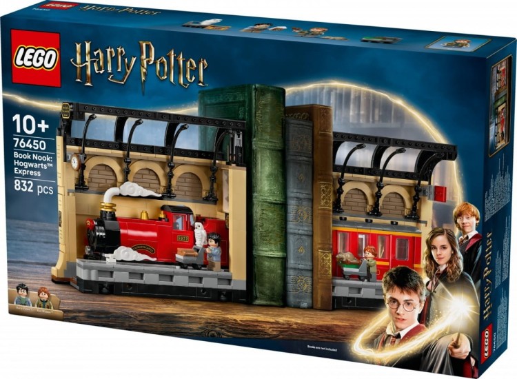 LEGO Klocki Harry Potter 76450 Book nook: Ekspres do Hogwartu