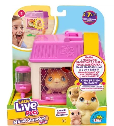 Cobi Figurka Little Live Pets - Mama Surprise Mini chomik