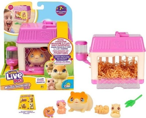 Cobi Figurka Little Live Pets - Mama Surprise Mini chomik