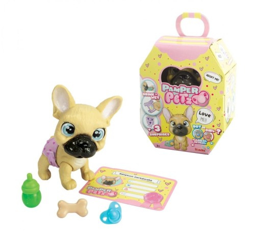 Simba Figurka Pamper Petz Piesek Buldog francuski