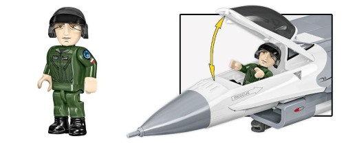 Cobi Klocki Klocki F-16C Fighting Falcon 463 klocków