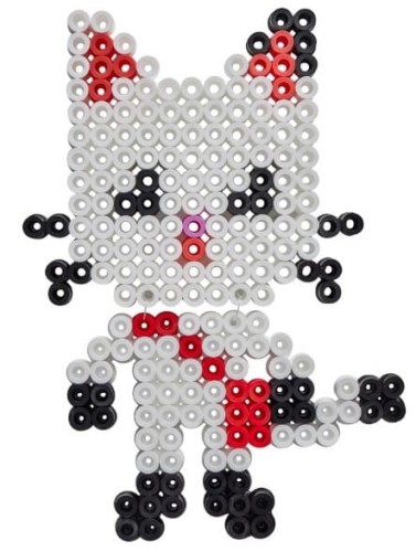 Dante Hama Maxi koraliki i podstawka w pudełku Koci Domek Gabi