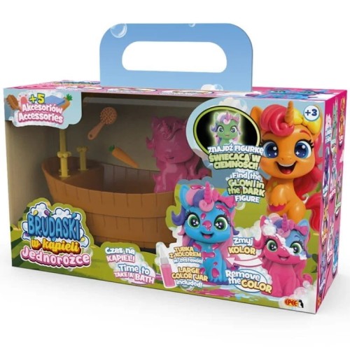Epee Figurki Brudaski Jednorożce Zestaw Łazienka Iskierka