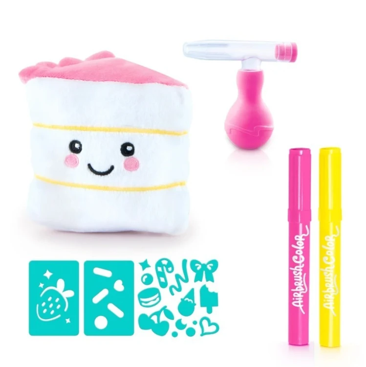 Epee Projekt Plusz Deserki - Kreatywny zestaw z ręcznym aerografem, Ciastuś