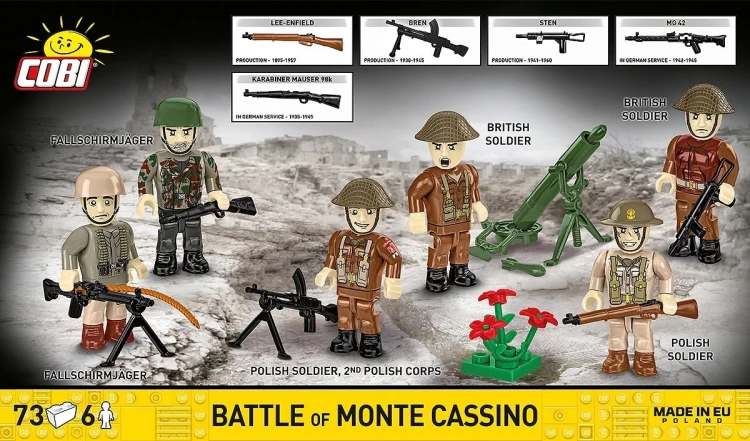 Cobi Klocki Klocki Bitwa o Monte Cassino