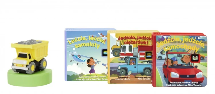 Little Tikes Bajki do projektora Story Dream Machine, Pojazdy PL