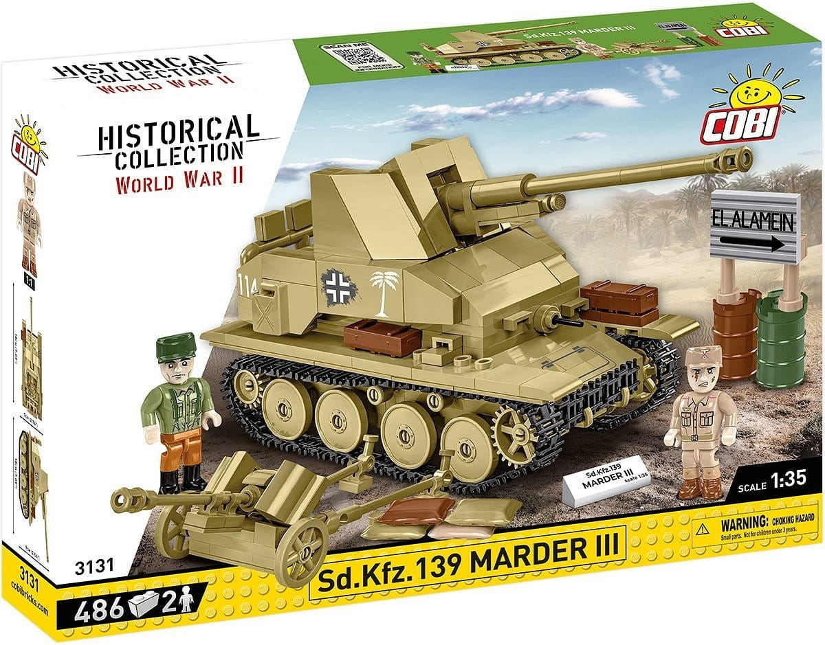 Cobi Klocki Klocki Sd.Kfz. Marder III 486 klocków