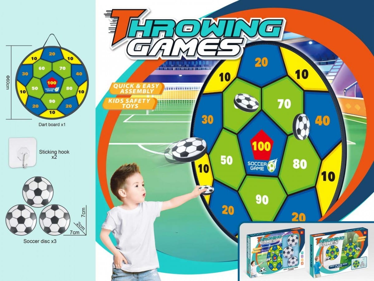 Madej Gra rzutki krążki piłkarskie