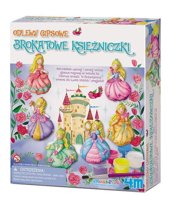 4m Zestaw kreatywny Brokatowe Księżniczki